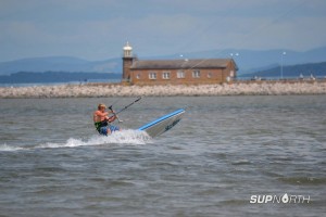 morecambe bay sup kite